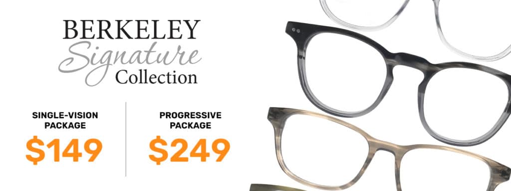 berkeley eye center signature eye glasses