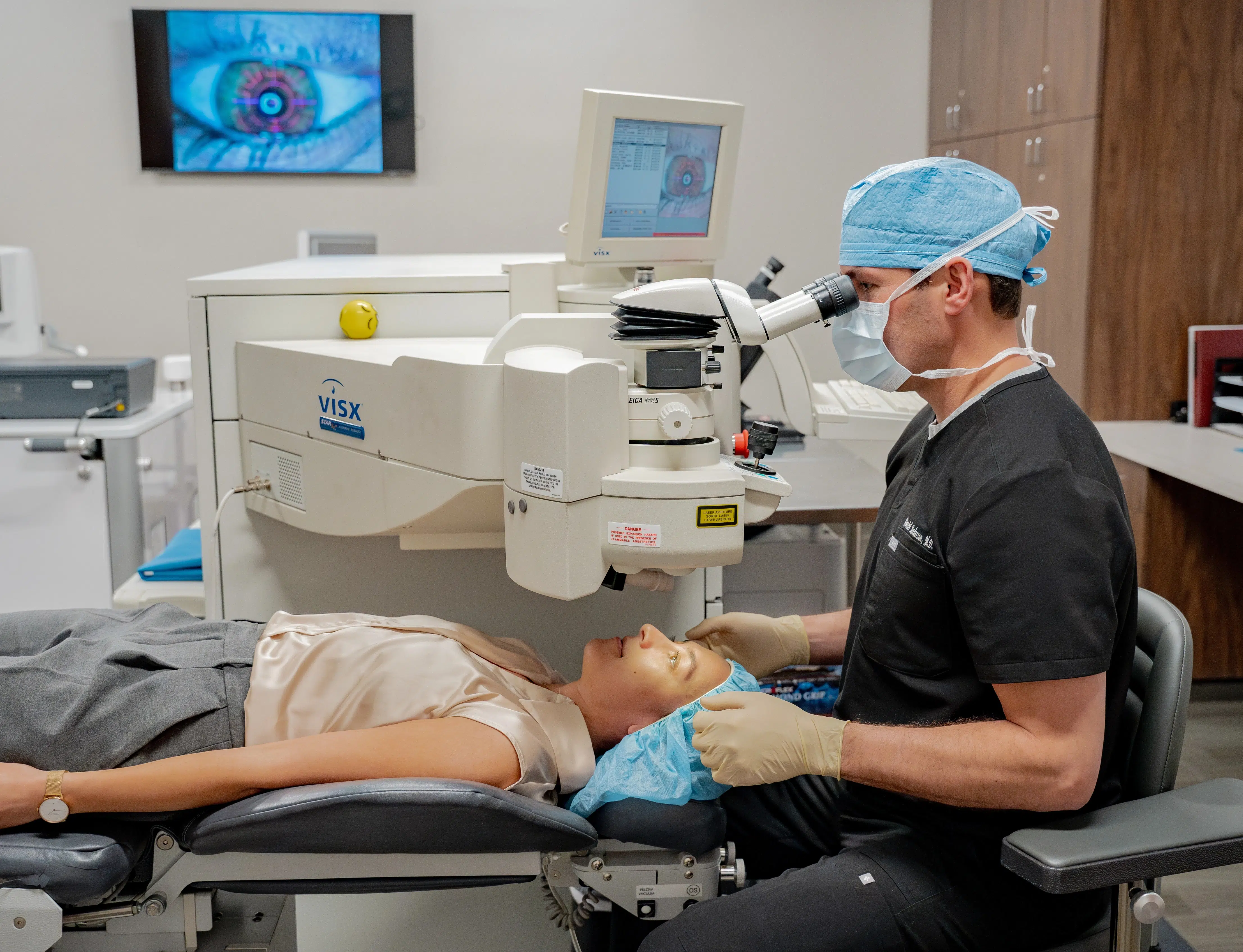 PRK vision correction