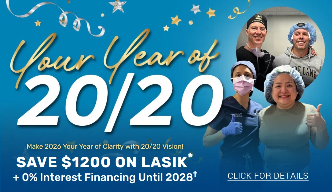 Katy Area Surgical Center 13 LASIK promo Jan 2026