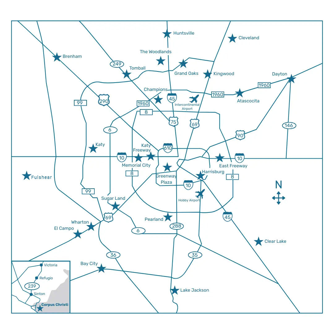 Berkeley Eye Center Locations Map
