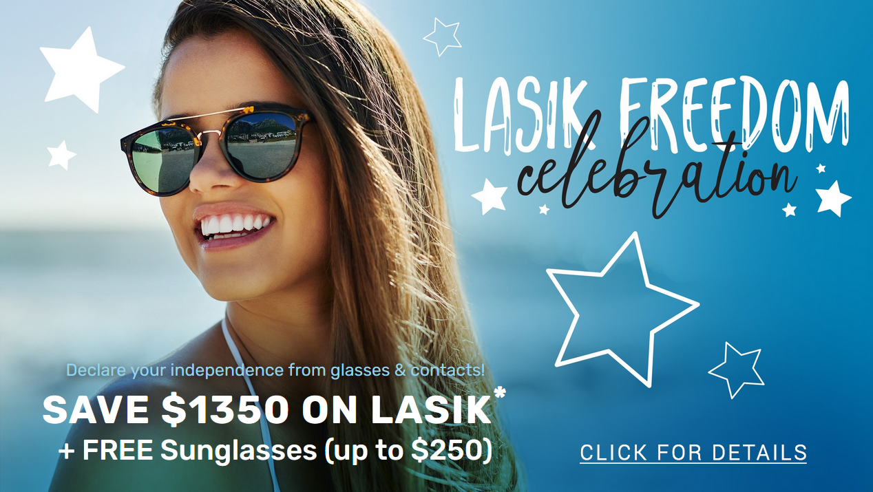 Corpus Christi 13 LASIK promo july 2026