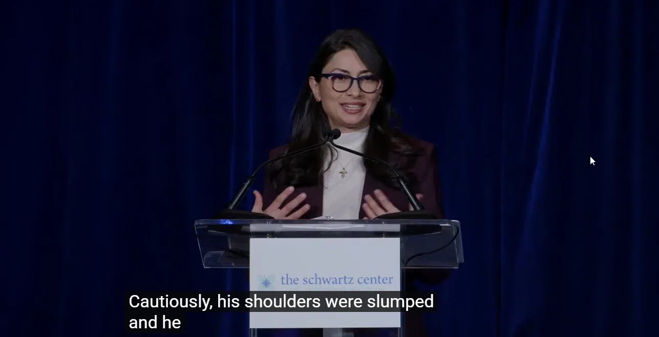 Gioconda Mojica, M.D. 2 Gioconda Mojica, MD, is a recipient of the Schwartz Center's 2025 National Compassionate Caregiver of the Year®